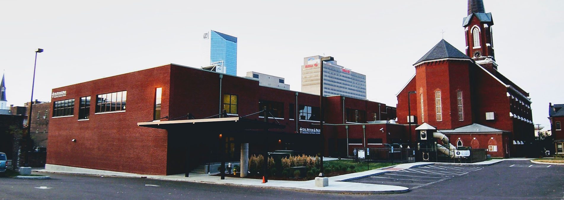 exterior photo of Sts. Peter and Paul School